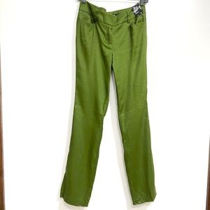 NWT Green Bootcut Dress Pant